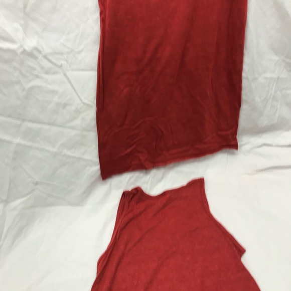 NEW 2 Pack American Apparel TriBlend Tri Blend Red Tank Top Small XS - Picture 4 of 9